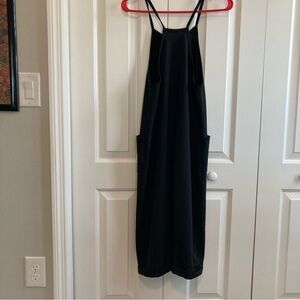 Bearpaw Spaghetti Strap Black Jumper With Front Pockets Size 7/8